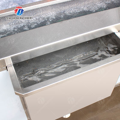 vegetable wash line pineapple juice processing line Pineapple bubble washing and vibrating air-drying line fruit processing machinery pineapple processing line