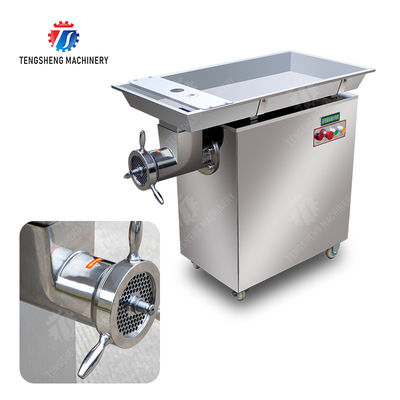 Stuffer móvel da salsicha dos rodízios da máquina do picador da carne da movimentação de correia do triângulo