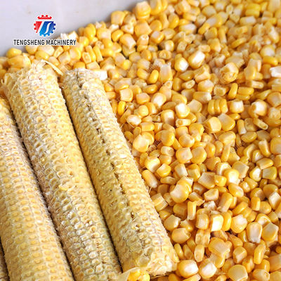 Industrial Stainless Steel Corn Sheller Equipment , Automatic Sweet Corn Seed Removing Machine